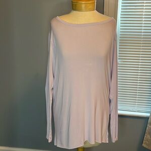 PINK Victoria's Secret Light Purple Long Sleeve Top